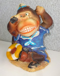 Zabavna opica z daljnogledom 11 x 11 x 14 cm, hranilnik