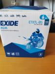 KTM Duke 125 Akumulator EXIDE ETX7L BS