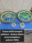 Tomos bt50 platišča komplet sprednje in zadnje - bt