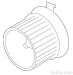 Ventilator kabine 27U1NU-1 - Nissan Leaf 10-