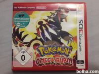 Prodajam škatlo igre Pokémon Omega Rubin (Pokémon Omega Ruby)