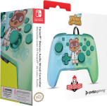 PDP žični kontroler Faceoff Deluxe+ z avdio priključkom Animal Crossin