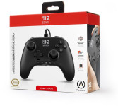 PowerA Advantage žični igralni plošček črne barve za Switch 2 - novo