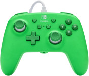 PowerA Enhanced žični igralni plošček zelene barve za Nintendo Switch