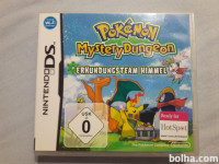 Prodajam škatlo igre Pokémon Mystery Dungeon: Explorers of Sky