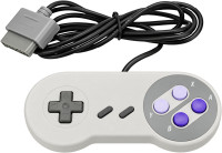 SNES žični kontroler z vijoličnimi gumbi - novo
