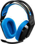 Logitech G535 Lightspeed brezžične igralne slušalke črno-modre barve z