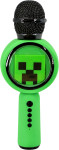 Minecraft Popsing LED brezžični karaoke mikrofon Creeper za PC & mobil