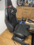 NLR sim racing stol + ohišje - kot novo!