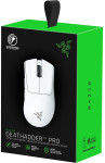 Razer DeathAdder V3 Pro gaming miška bele barve - novo