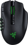 Razer Naga V3 Pro brezžična MMO miška črne barve - novo