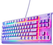 SteelSeries Apex 3 TKL RGB igralna tipkovnica vijolične barve z UK pos