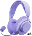 SteelSeries Arctis Nova 3P brezžične igralne slušalke vijolične barve