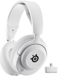 SteelSeries Arctis Nova 5 brezžične igralne slušalke bele barve za PC