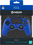 Nacon žični kontroler modre barve za PS4 & PC - novo