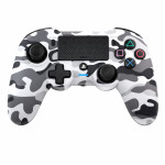 Obnovljen Nacon Asymmetric sivo-kamuflažen brezžični kontroler za PS4