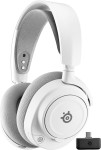 SteelSeries Arctis Nova 7 Gen 2 brezžične igralne slušalke bele barve