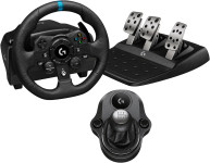 Logitech G923 dirkalni volan s pedali in menjalnikom Driving Force črn