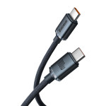 Baseus Crystal Shine USB podatkovno polnilni kabel (CAJY000601) 100W 1