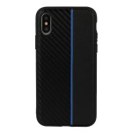 Moto Carbon zaščitni ovitek (TPU) za Samsung G973 Galaxy S10 Black/Blu
