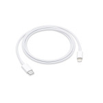 Podatkovno polnilni kabel Apple USB-C na Lightning (1m) White