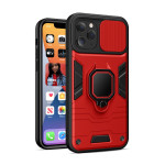 Ring Lens Case (TPU) za mobilnik Xiaomi Redmi Note 11 Pro Red