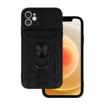 Slide Camera Armor Case (TPU) za mobilnik Samsung S25 Plus (S936) Blac