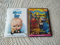 DVD Mali šef in DVD Teletubbies