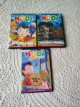 DVD NODI, barvne risanke za najmlajše, 3 kom