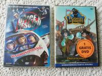 DVD Opice v vesolju in DVD Pošasti in pirati