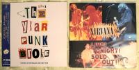 NIRVANA 2 LASER DISCA 1991 THE YEAR PUNK BROKE + LIVE TONIGHT SOLD OUT