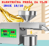 Avtomatska stiskalnica za olje, INOX