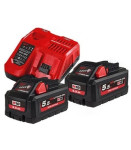 MILWAUKEE M18 HNRG-552 Komplet akumulatorjev in polnilnika