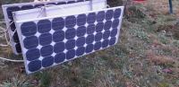 Solarni paneli 75w z razsmerniki in nosilci.