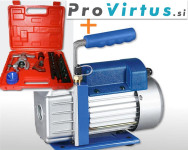 Vakumska črpalka vakum 85L/min + Orodje za klimo/ Ekscentrično
