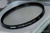 Hama UV 390 (0-Haze) M72 (IV ...) Filter 72mm Nikon, Canon