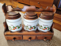Vintage jugokeramika posode za shranjevanje