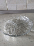 Servirni krožnik za prigrizke/sladice 19x3cm