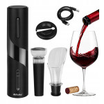 Set električnega aku. 500mAh odpirača za vina USB