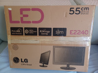 Monitor LG, rabljen, LED, MEGA, Full HD, slim, 55 cm, prodam.