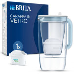 BRITA Model One Glass vrč za vodo z 1 filtrom, bel