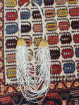 Nova originalna masajska ogrlica, kupljena v Keniji