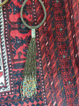 Nova ogrlica iz plemena Masajev v Keniji