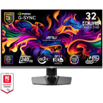 31,5-palčni (80 cm) TFT MSI MPG 322URXDE QD-OLED ploščat 240 Hz črne b