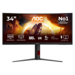86 cm/34 palcev (3440 x 1440) AOC CU34G4 21:9 FastVA 0,5 ms 180 Hz HDM
