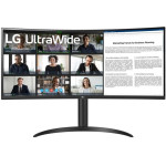 86,4 cm/34 palcev (3440 x 1440) LG 34WR55QK-B 21:9 VA 5 ms 100 Hz HDMI