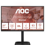 AOC 68,6 cm (27") 27E4CV 16:09 HDMI+DP+USB-C dvigalo črne barve