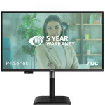AOC 68,6 cm (27") Q27P4U 16:09 2x HDMI+DP+USB Lift črne barve