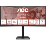 AOC 86,0 cm (34") CU34E4CV 21:09 2xHDMI+DP+USB-C Ukrivljen črn
