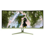 Arozzi TFT Nova 34" VA 165Hz ukrivljen gozdno zelen